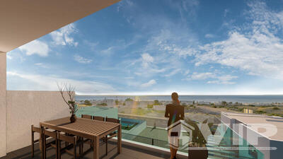 3 Chambre Villa en Mojacar Playa