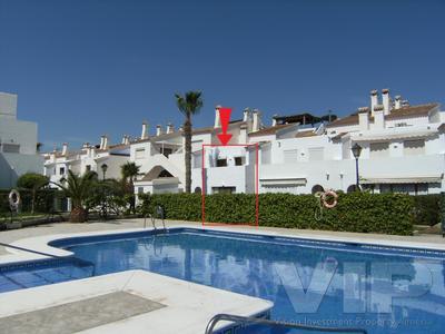 2 Slaapkamers Slaapkamer Rijtjeshuis in Vera Playa