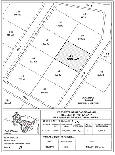 VIP7683: Land for Sale in Mojacar Playa, Almería