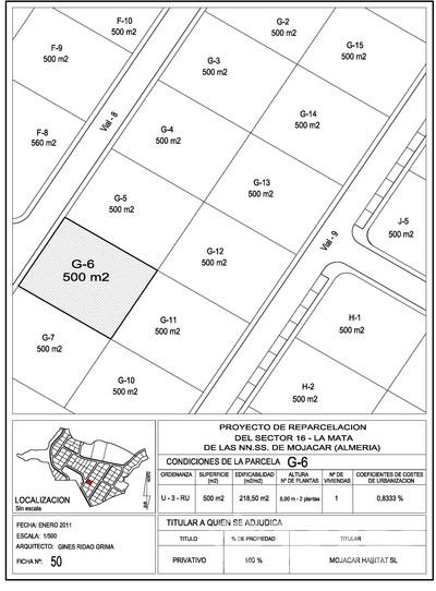 VIP7683: Parcela en Venta en Mojacar Playa, Almería