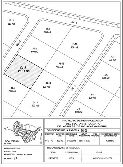 VIP7683: Parcela en Venta en Mojacar Playa, Almería