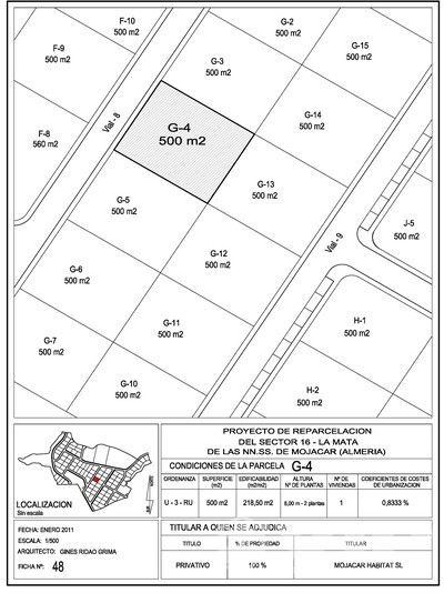 VIP7683: Land for Sale in Mojacar Playa, Almería