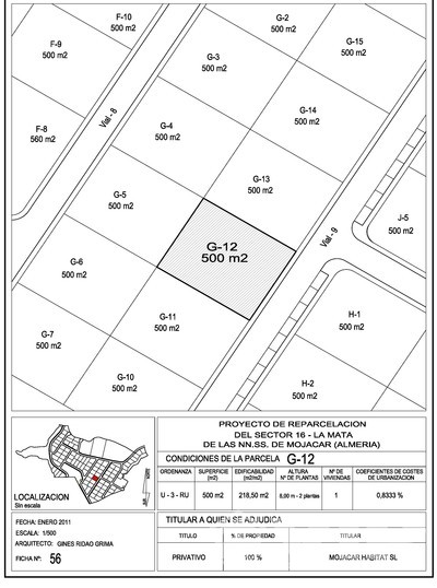 VIP7683: Terrain à vendre en Mojacar Playa, Almería