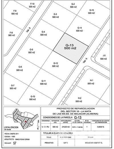 VIP7683: Terrain à vendre en Mojacar Playa, Almería