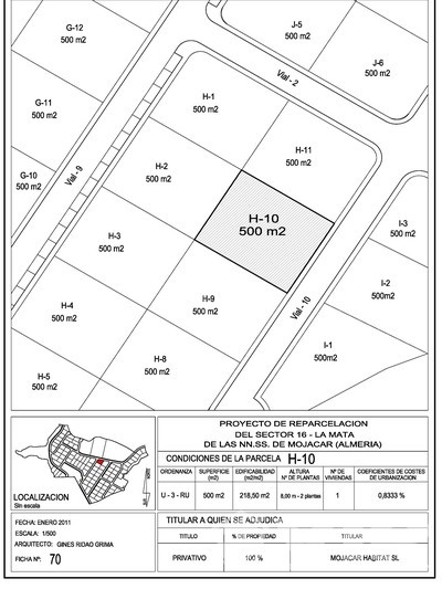 VIP7683: Land for Sale in Mojacar Playa, Almería