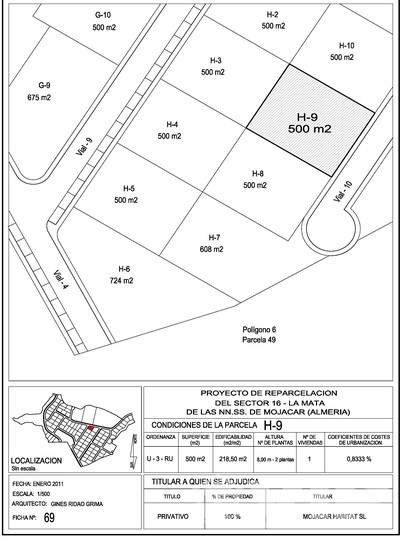 VIP7683: Grundstück zu Verkaufen in Mojacar Playa, Almería