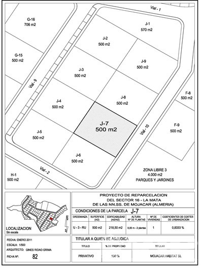 VIP7683: Land for Sale in Mojacar Playa, Almería