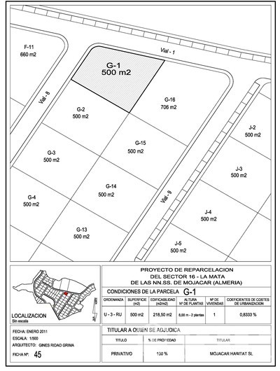 VIP7683: Terrain à vendre en Mojacar Playa, Almería