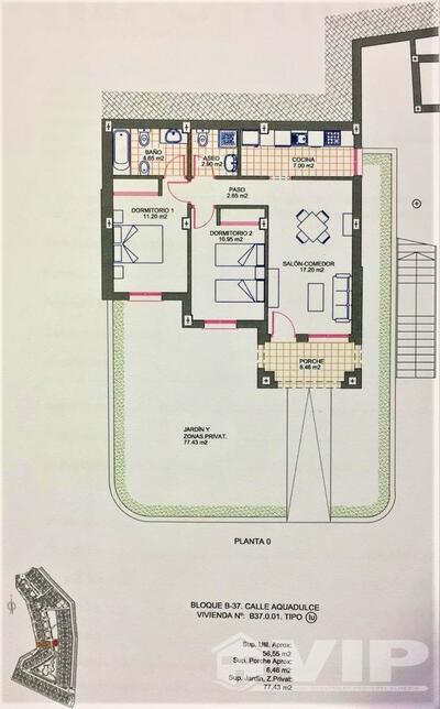 VIP7940: Appartement à vendre en Vera Playa, Almería