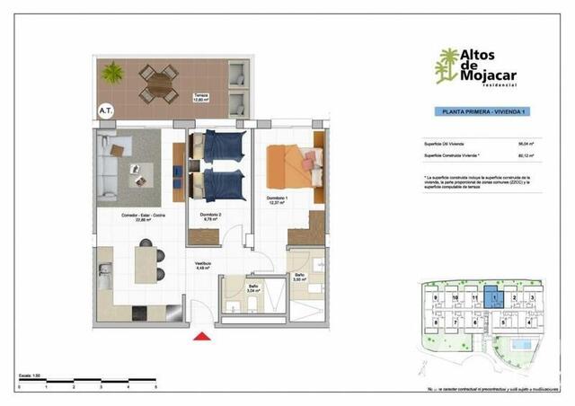 VIP8087: Appartement te koop in Mojacar Playa, Almería