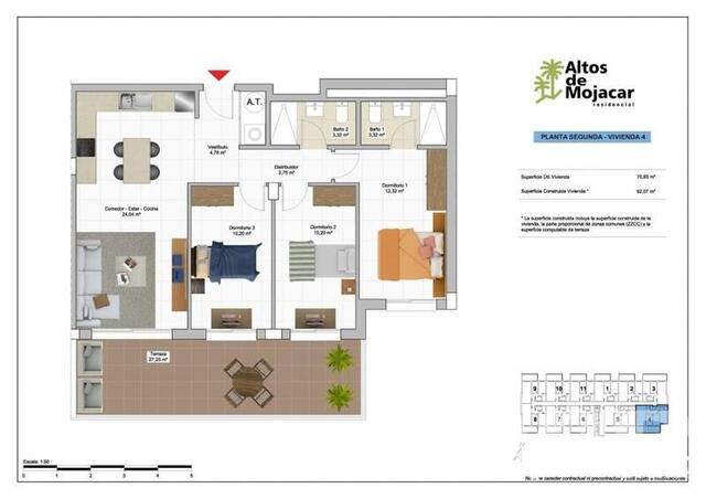 VIP8087: Apartment for Sale in Mojacar Playa, Almería